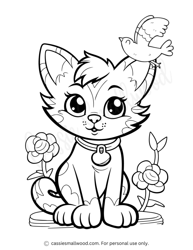 37 Cute Cat Coloring Pages Cassie Smallwood 37 Cute Cat Coloring Pages Cassie Smallwood