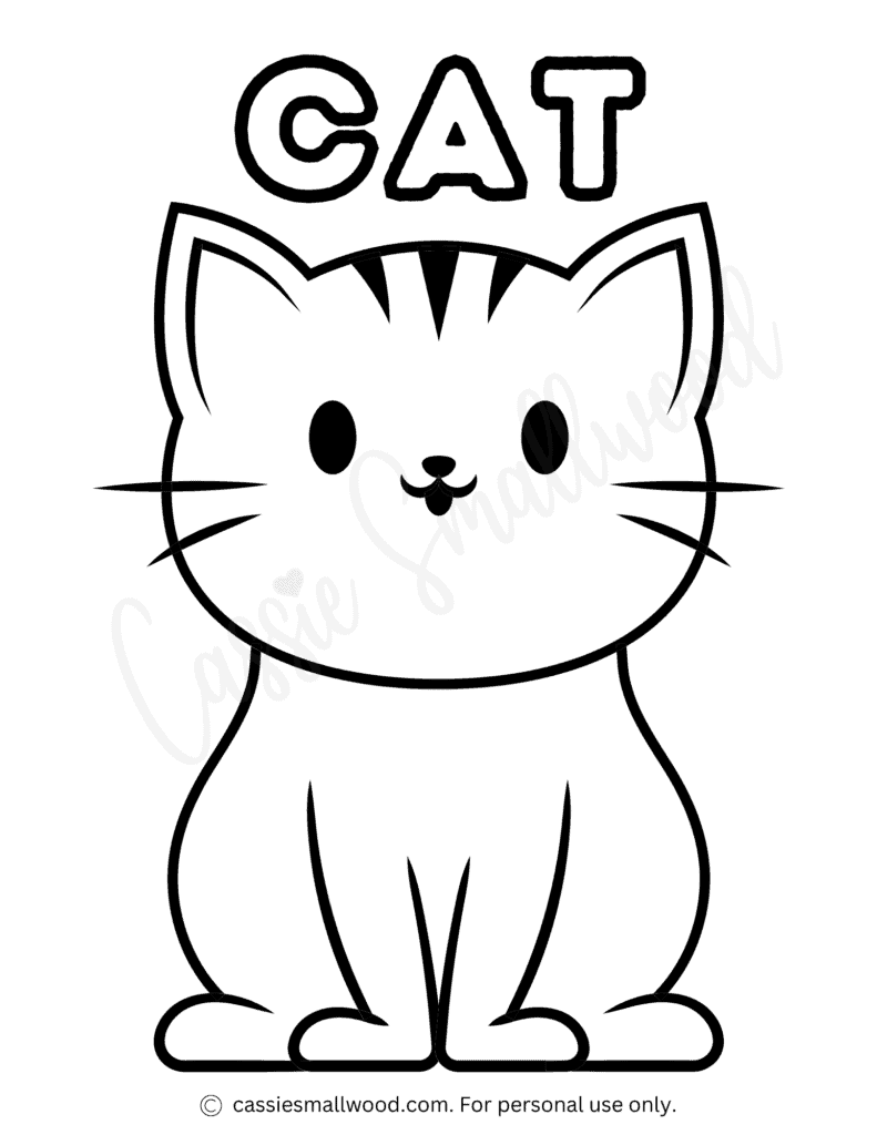 37 Cute Cat Coloring Pages Cassie Smallwood 37 Cute Cat Coloring Pages Cassie Smallwood
