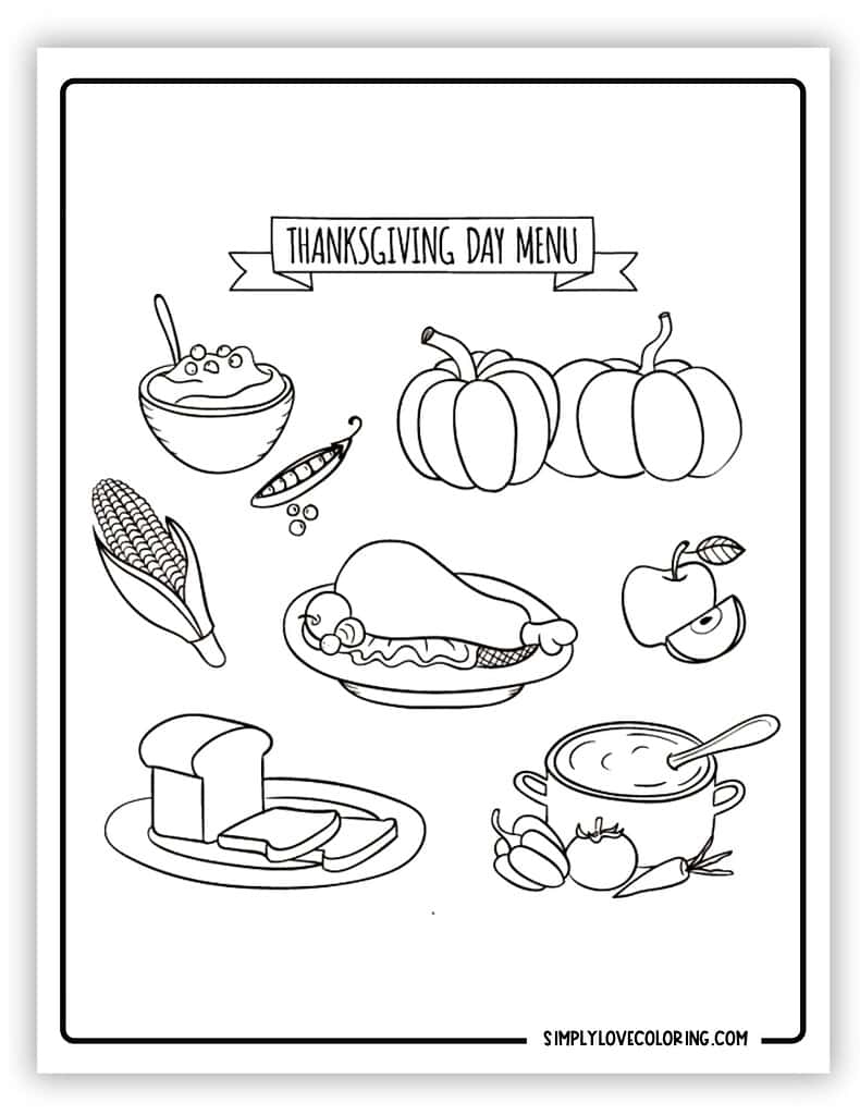 38 Thanksgiving Coloring Pages Free PDF Printables Simply Love Coloring 38 Thanksgiving Coloring Pages Free PDF Printables Simply Love Coloring