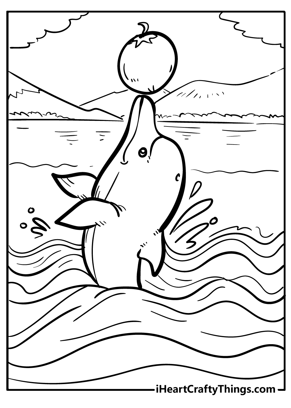 40 Dolphin Coloring Pages 100 Free Printables  40 Dolphin Coloring Pages 100 Free Printables