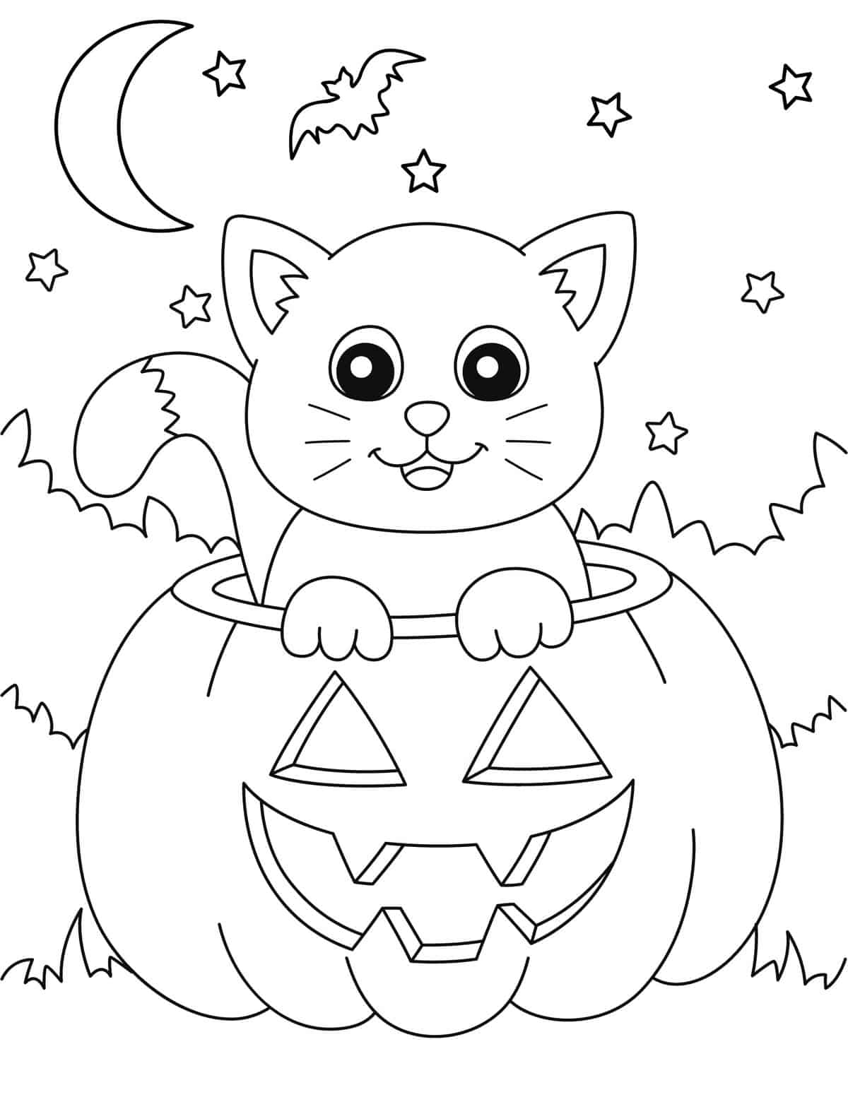 free coloring pages for halloween printable free coloring pages for halloween printable
