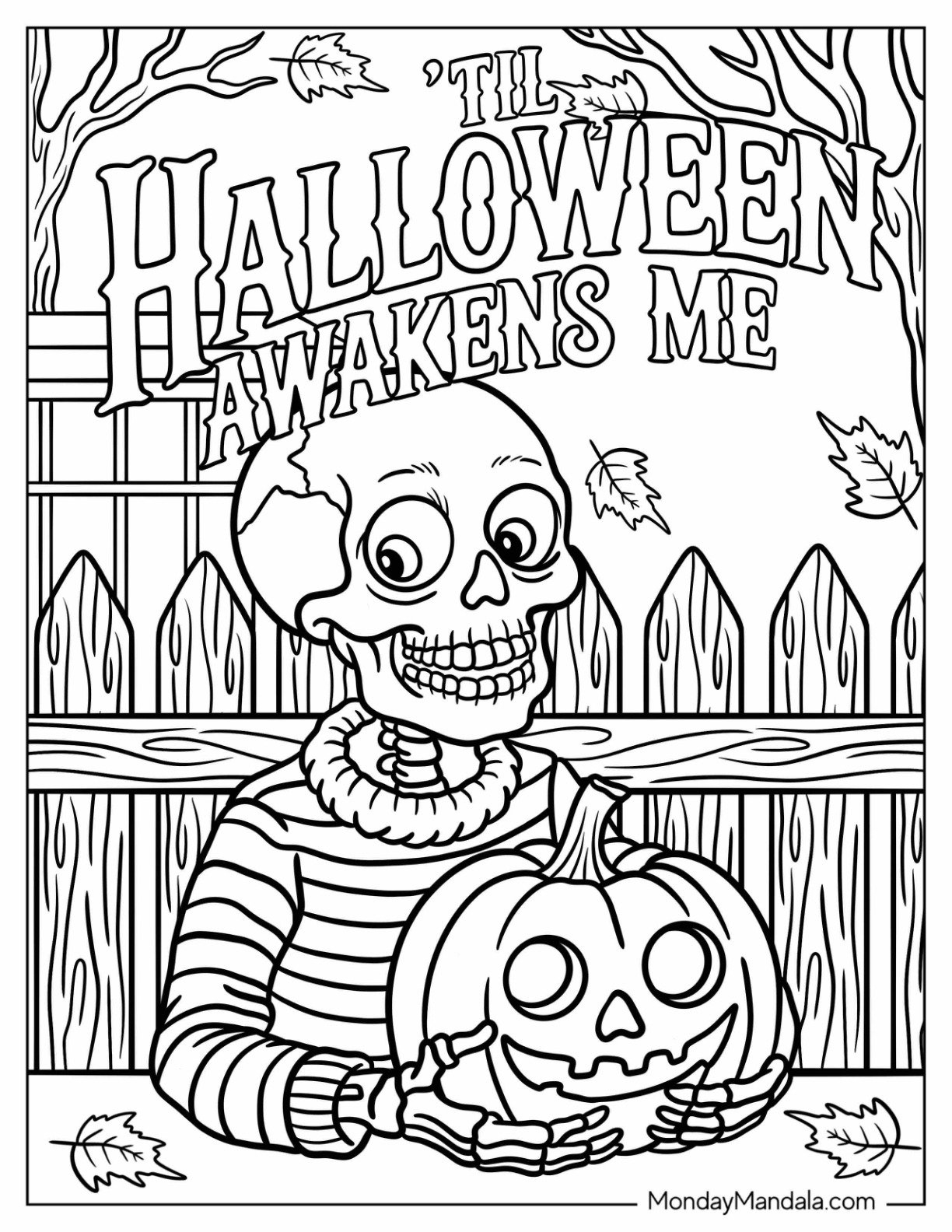 40 Halloween Coloring Pages For Adults Free Printables  40 Halloween Coloring Pages For Adults Free Printables