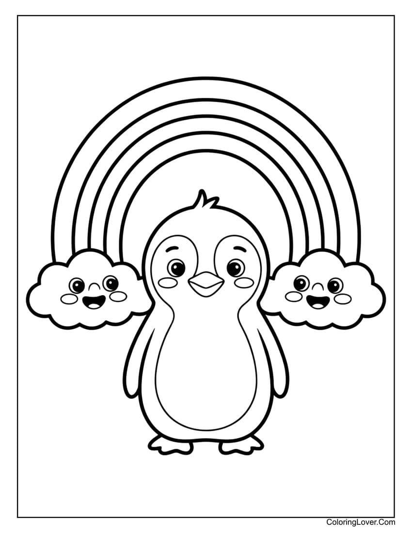 40 Penguin Coloring Pages Free Printables For All Ages  40 Penguin Coloring Pages Free Printables For All Ages