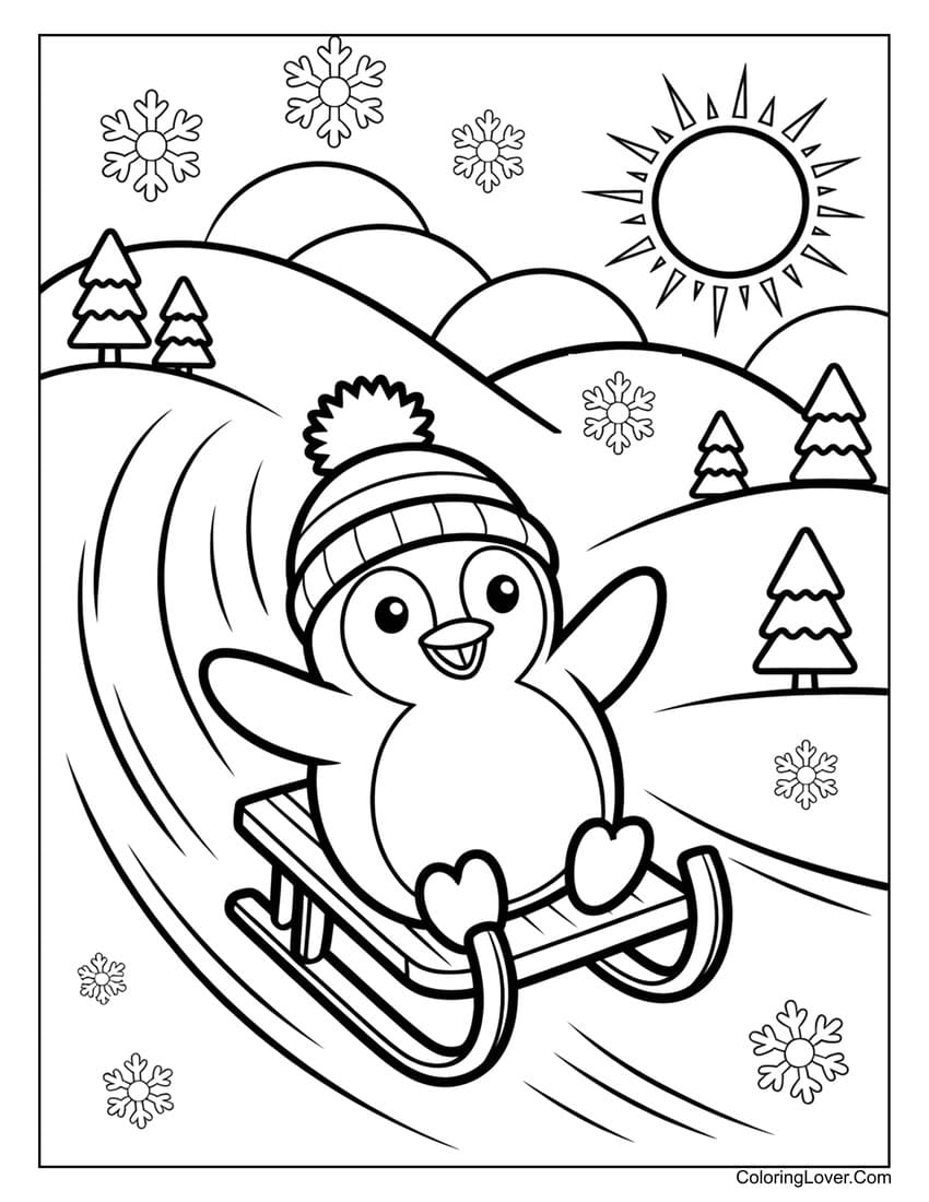 40 Penguin Coloring Pages Free Printables For All Ages  40 Penguin Coloring Pages Free Printables For All Ages