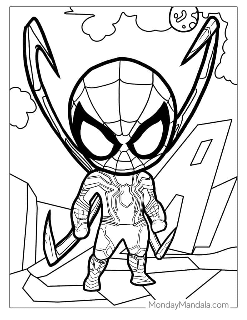 40 Spider Man Coloring Pages Free PDF Printables  40 Spider Man Coloring Pages Free PDF Printables