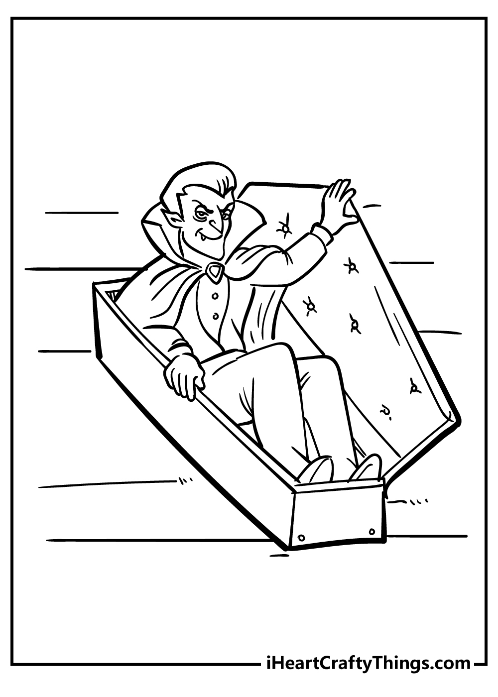 40 Vampire Coloring Pages 100 Free Printables 