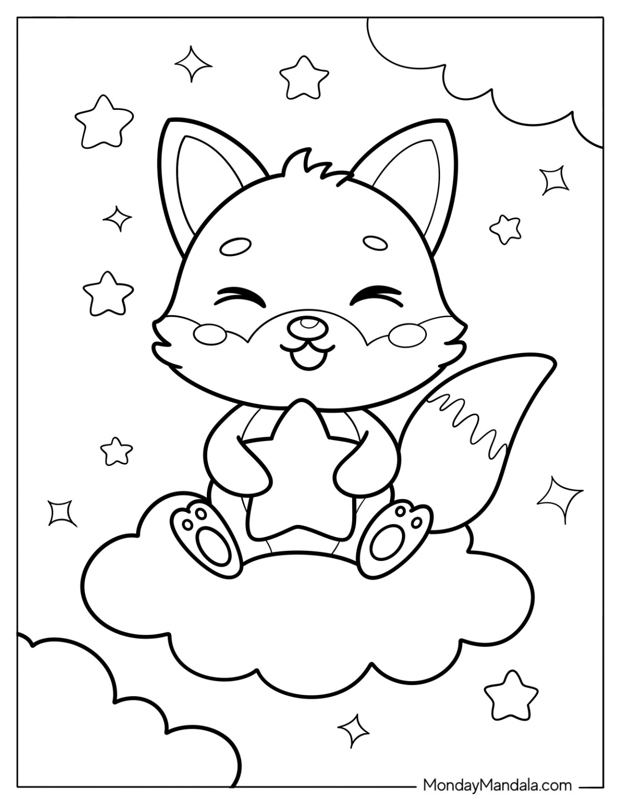 41 Fox Coloring Pages Free PDF Printables  41 Fox Coloring Pages Free PDF Printables