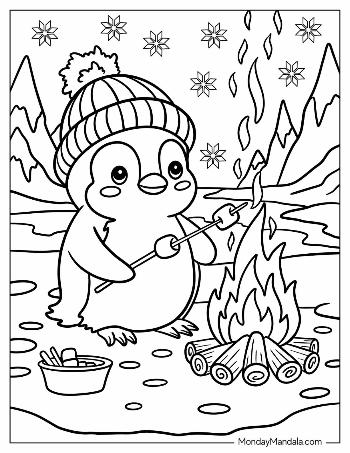 41 Penguin Coloring Pages Free PDF Printables  41 Penguin Coloring Pages Free PDF Printables