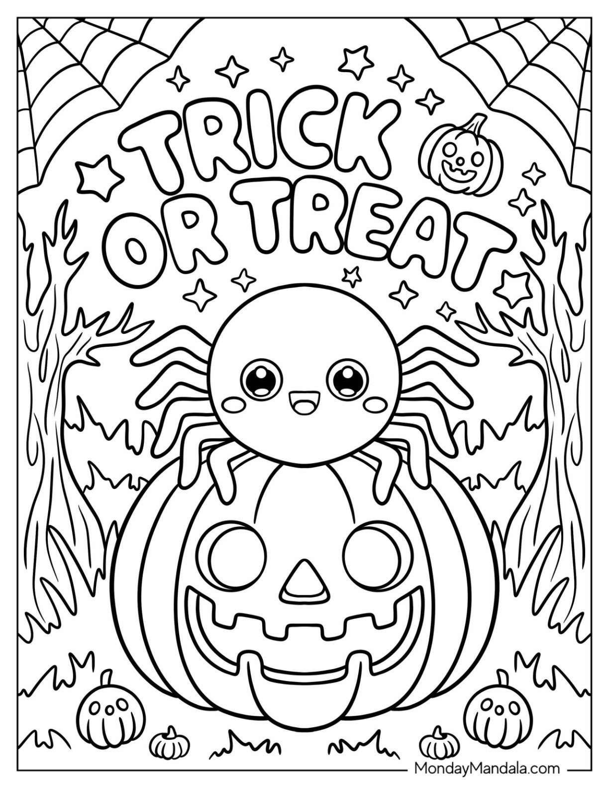 halloween color pages free printable halloween color pages free printable