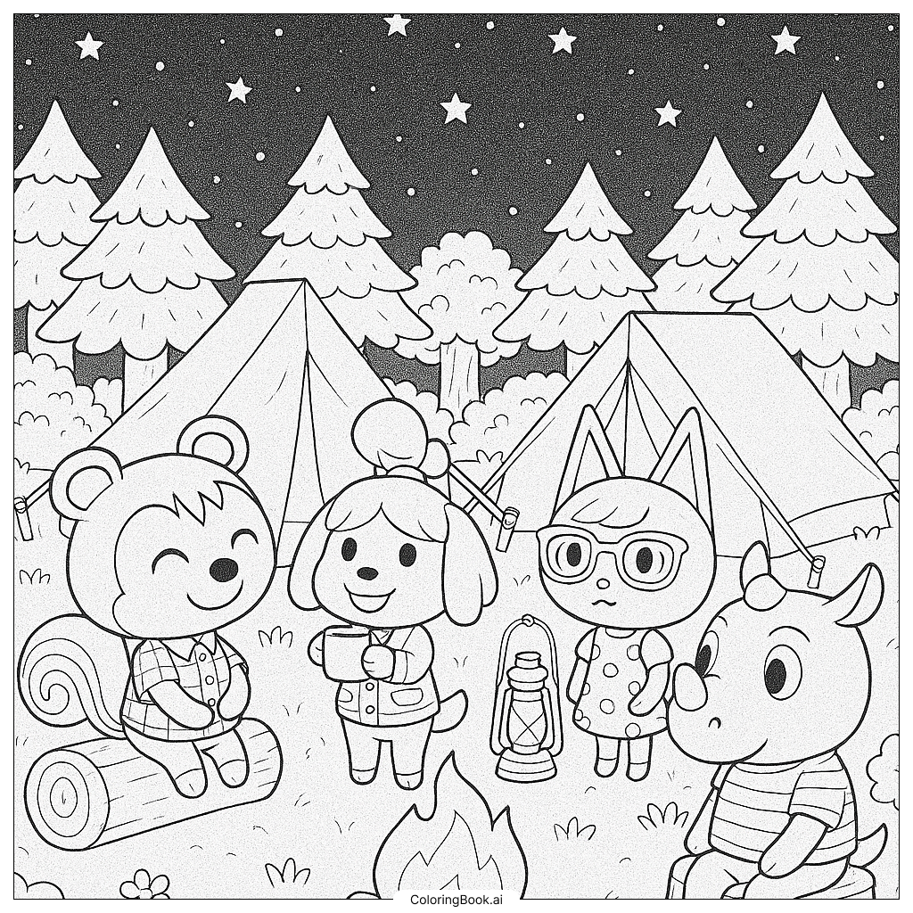 42 Animal Crossing Coloring Pages Free PDF PNG Printables  42 Animal Crossing Coloring Pages Free PDF PNG Printables