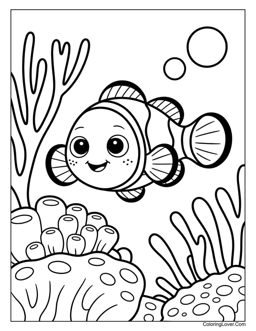 42 Fish Coloring Pages Free Printables For All Ages  42 Fish Coloring Pages Free Printables For All Ages