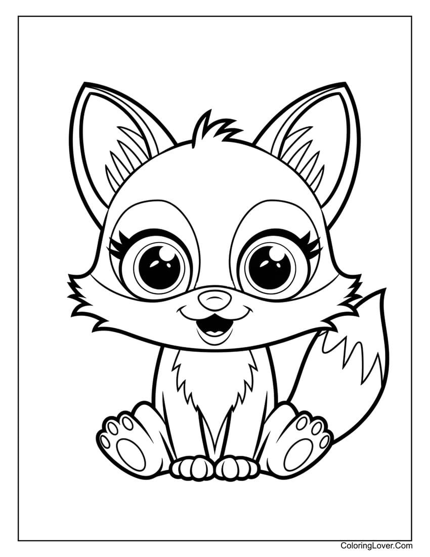 42 Fox Coloring Pages Free Printables For All Ages  42 Fox Coloring Pages Free Printables For All Ages