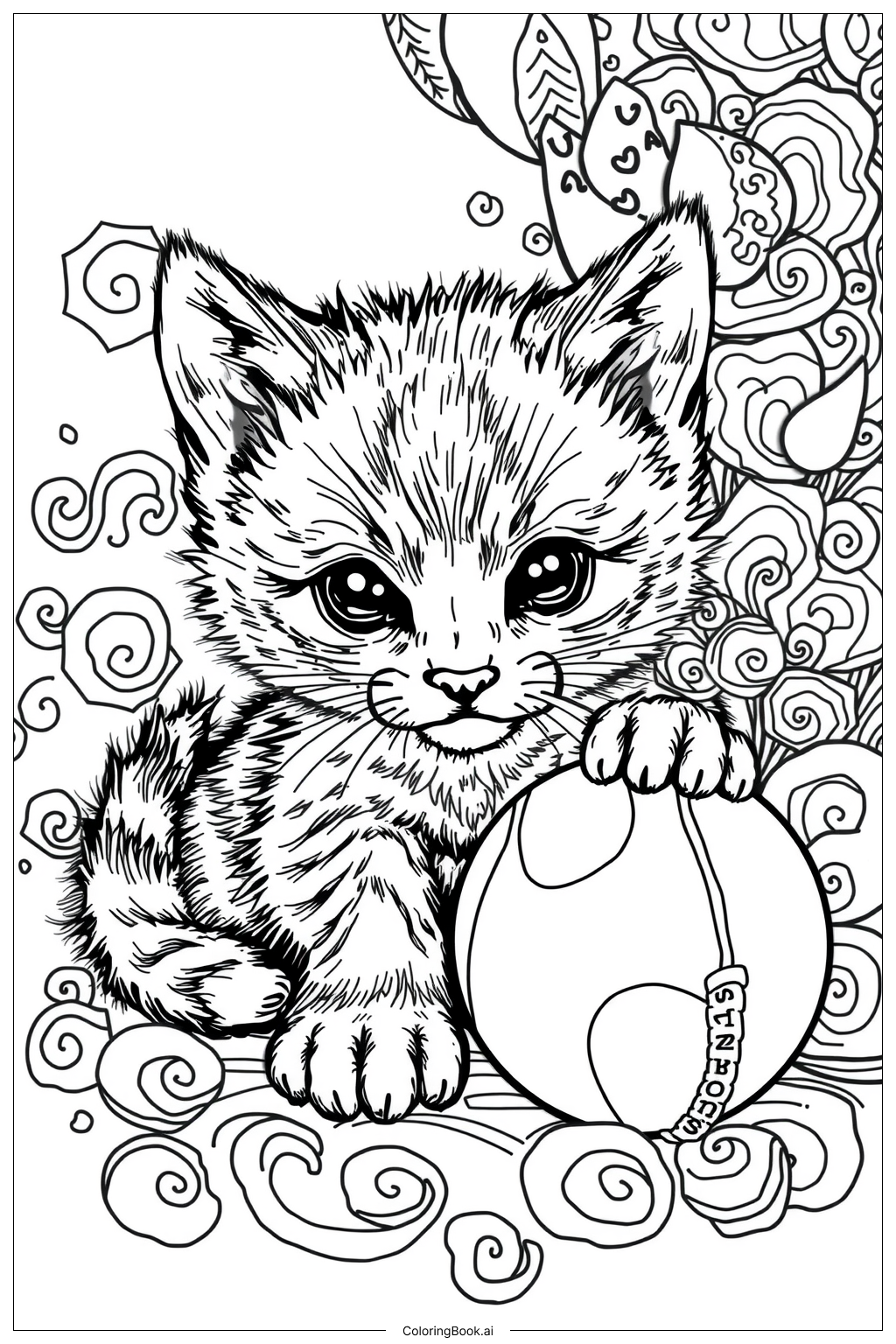 cat and kittens coloring pages cat and kittens coloring pages