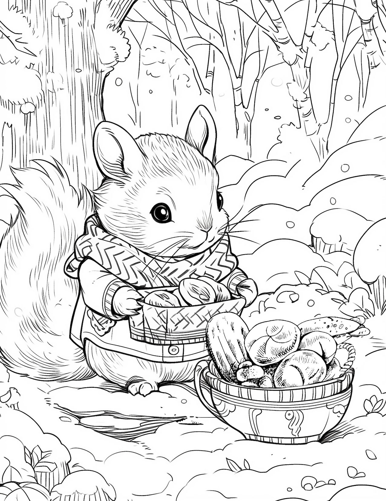 44 Adorable Squirrel Coloring Pages For Kids And Adults Our Mindful Life 44 Adorable Squirrel Coloring Pages For Kids And Adults Our Mindful Life