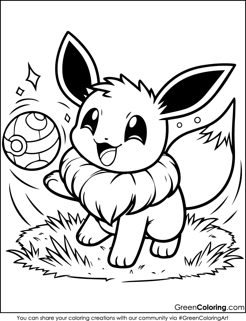 44 Free Pok mon Coloring Pages Printable PDF Downloads