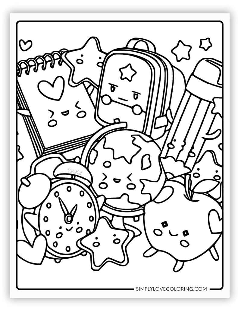 free kawaii coloring pages free kawaii coloring pages