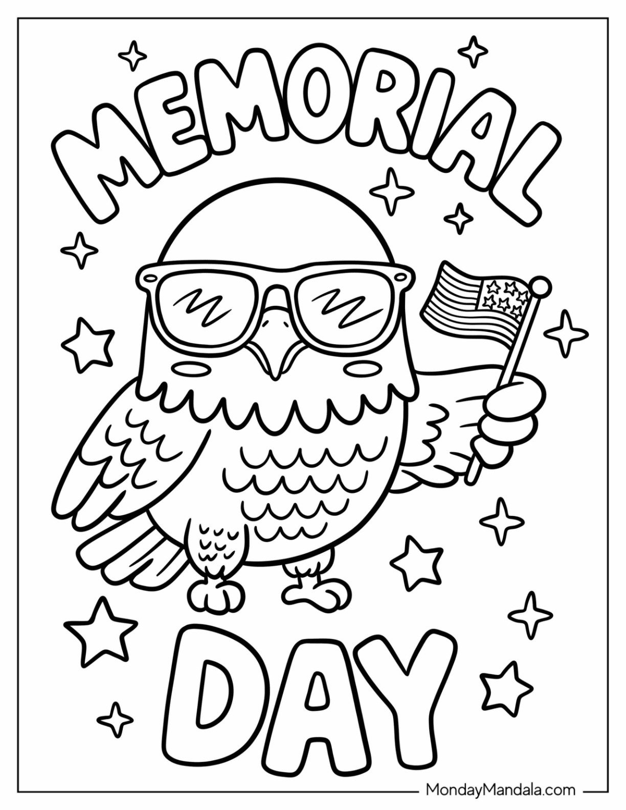 memorial day coloring page memorial day coloring page
