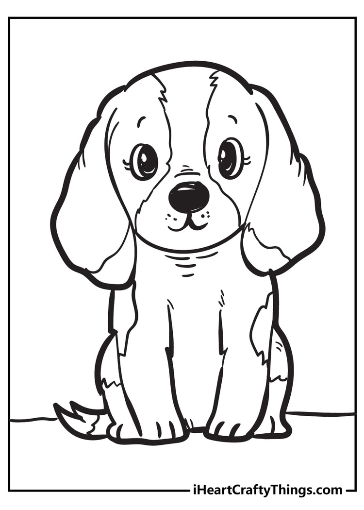45 Puppy Coloring Pages 100 Free Printables  45 Puppy Coloring Pages 100 Free Printables