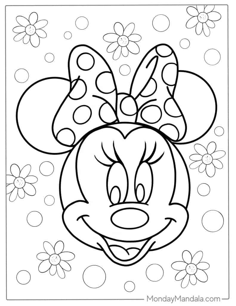 47 Minnie Mouse Coloring Pages Free PDF Printables  47 Minnie Mouse Coloring Pages Free PDF Printables