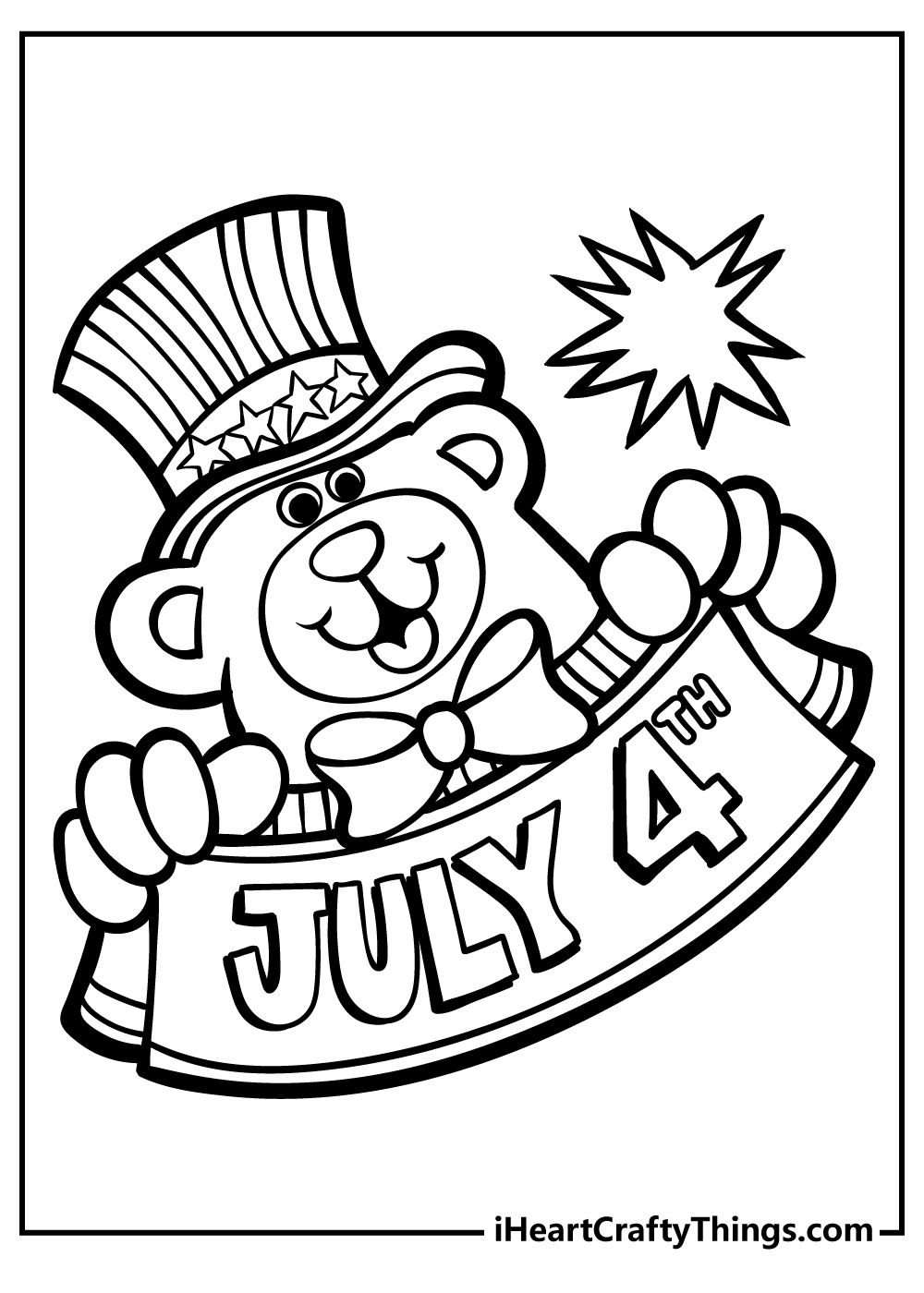 4th Of July Coloring Pages 100 Free Printables  4th Of July Coloring Pages 100 Free Printables