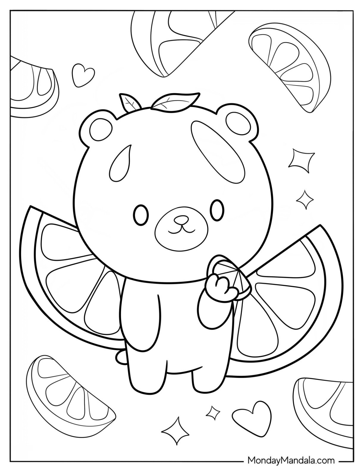 50 Cute Coloring Pages Free PDF Printables 