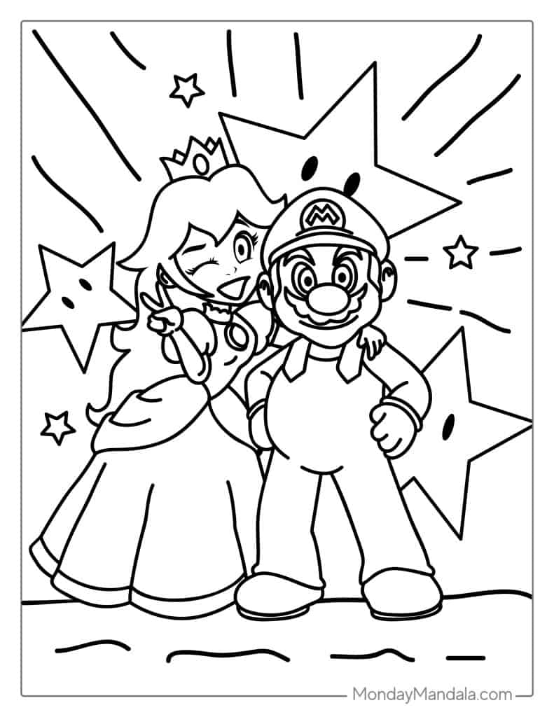 mario bros pictures to color mario bros pictures to color