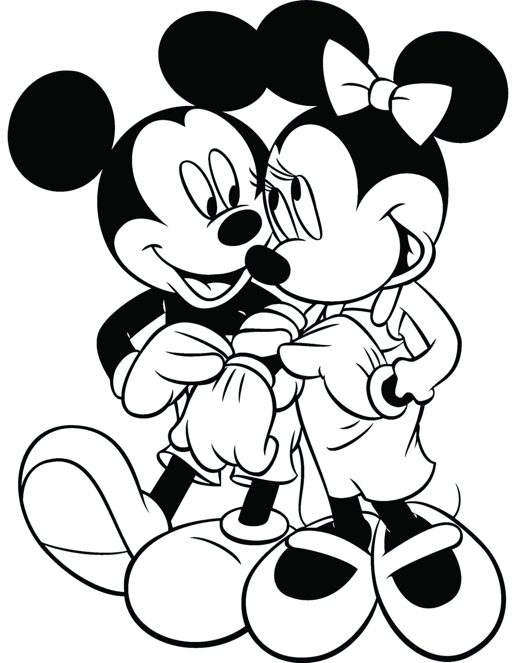 50 Mickey And Minnie Coloring Pages For Kids Best Gifts For Girls Best Gifts For Boys Etsy
