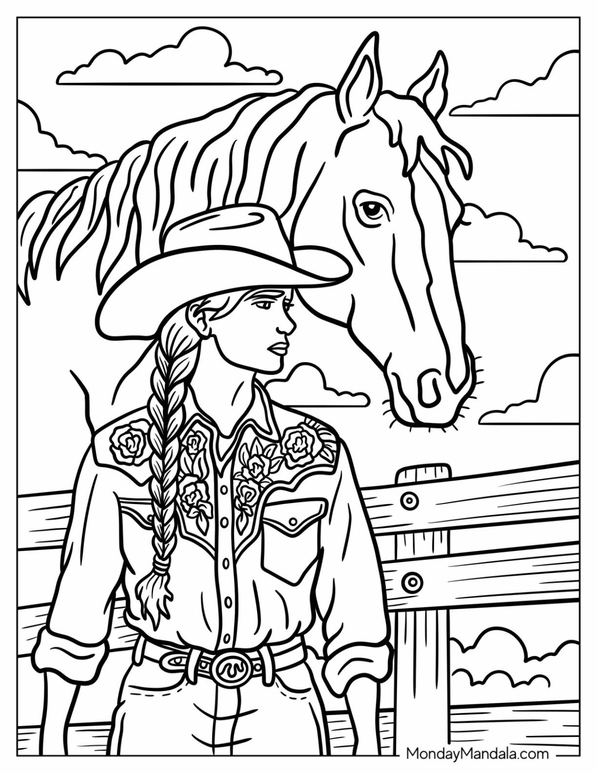 51 Horse Coloring Pages Free PDF Printables  51 Horse Coloring Pages Free PDF Printables