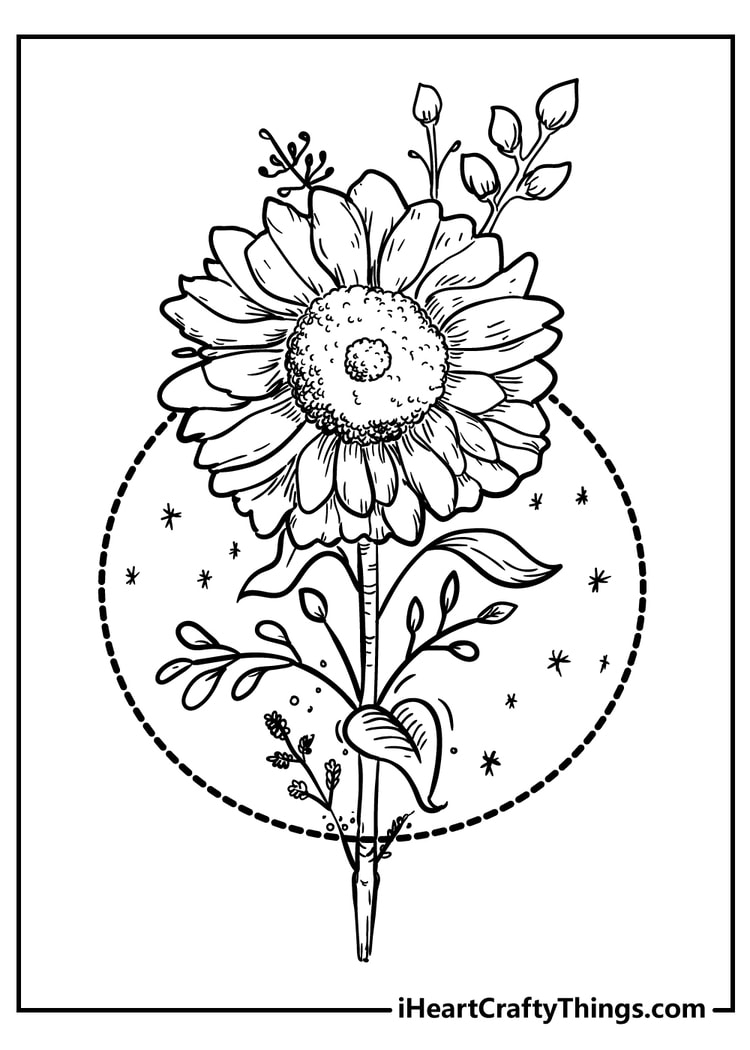 printable flower pictures to color printable flower pictures to color