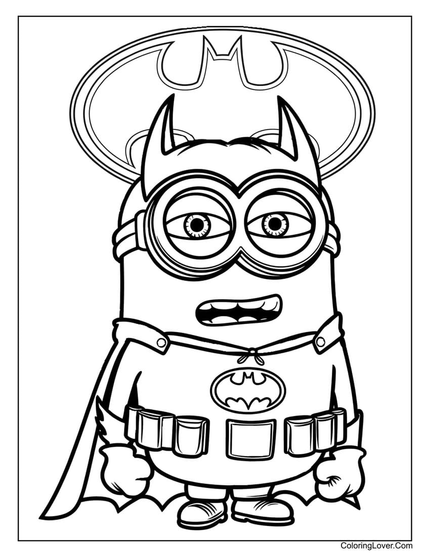 54 Minion Coloring Pages Free Printables For All Ages  54 Minion Coloring Pages Free Printables For All Ages