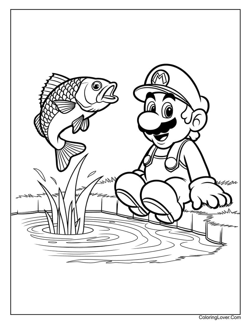 super mario coloring pages free printable super mario coloring pages free printable