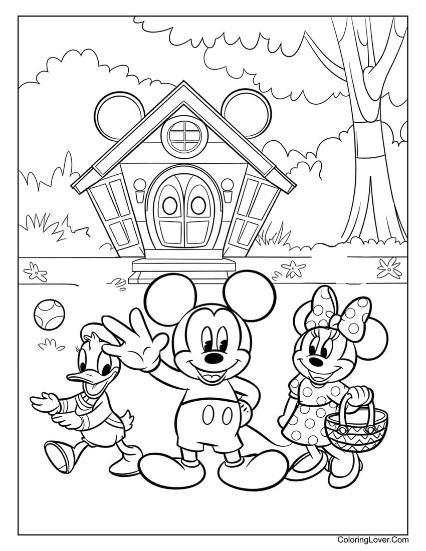 57 Mickey Mouse Coloring Pages Free Printables For All Ages  57 Mickey Mouse Coloring Pages Free Printables For All Ages