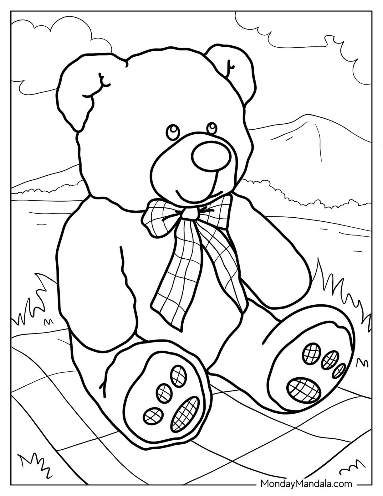 57 Teddy Bear Coloring Pages Free PDF Printables  57 Teddy Bear Coloring Pages Free PDF Printables