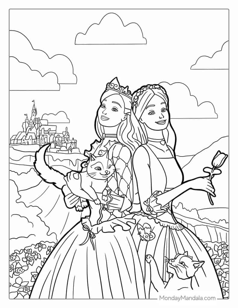 58 Barbie Coloring Pages Free PDF Printables  58 Barbie Coloring Pages Free PDF Printables