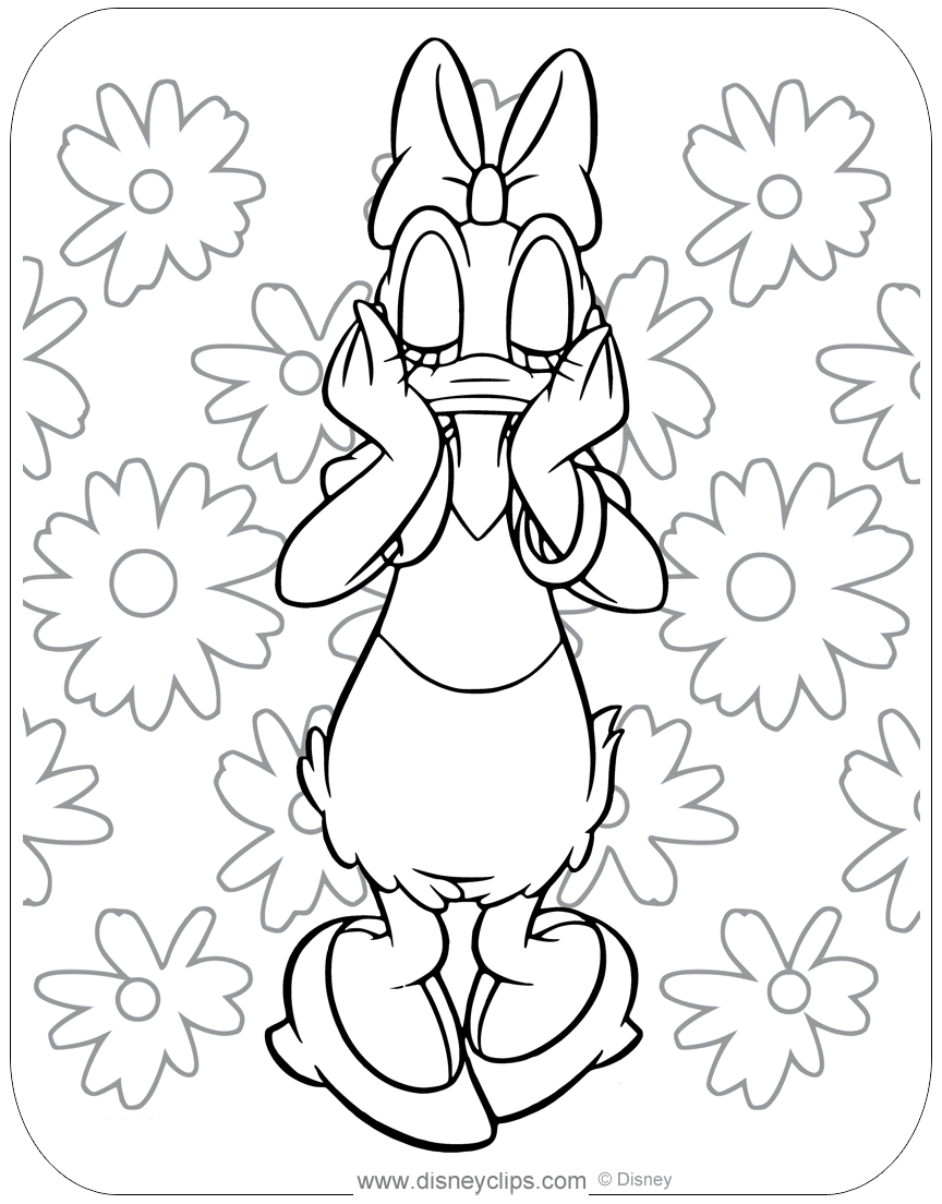 59 Printable Daisy Duck Coloring Pages Disneyclips 59 Printable Daisy Duck Coloring Pages Disneyclips