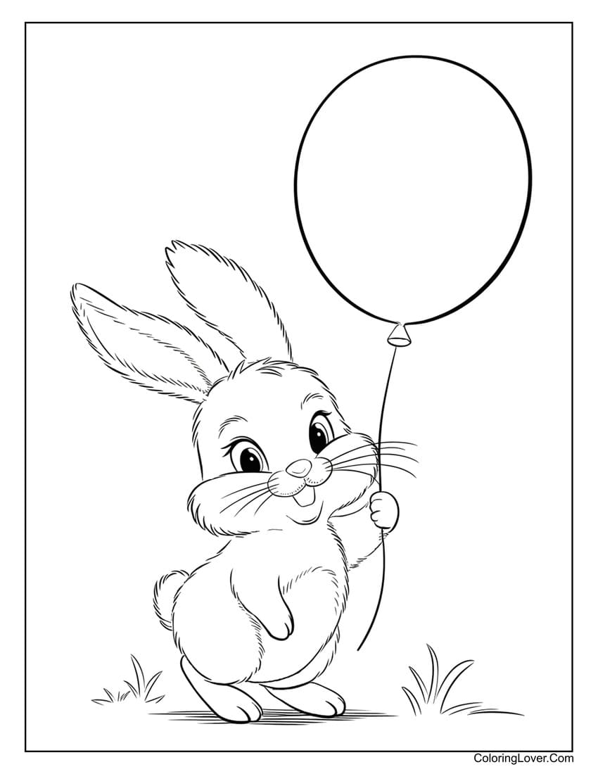 60 Bunny Coloring Pages Free Printables For All Ages  60 Bunny Coloring Pages Free Printables For All Ages
