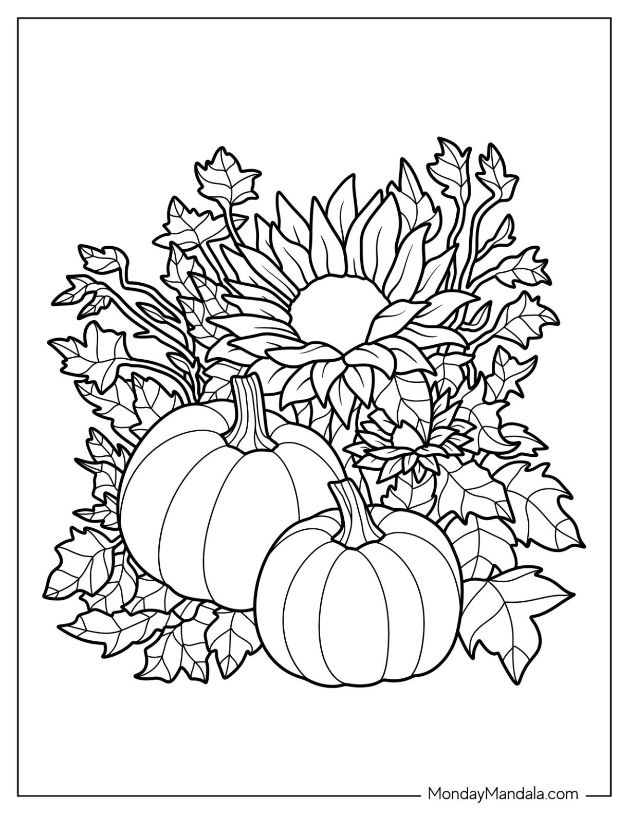 60 Pumpkin Coloring Pages Free PDF Printables  60 Pumpkin Coloring Pages Free PDF Printables