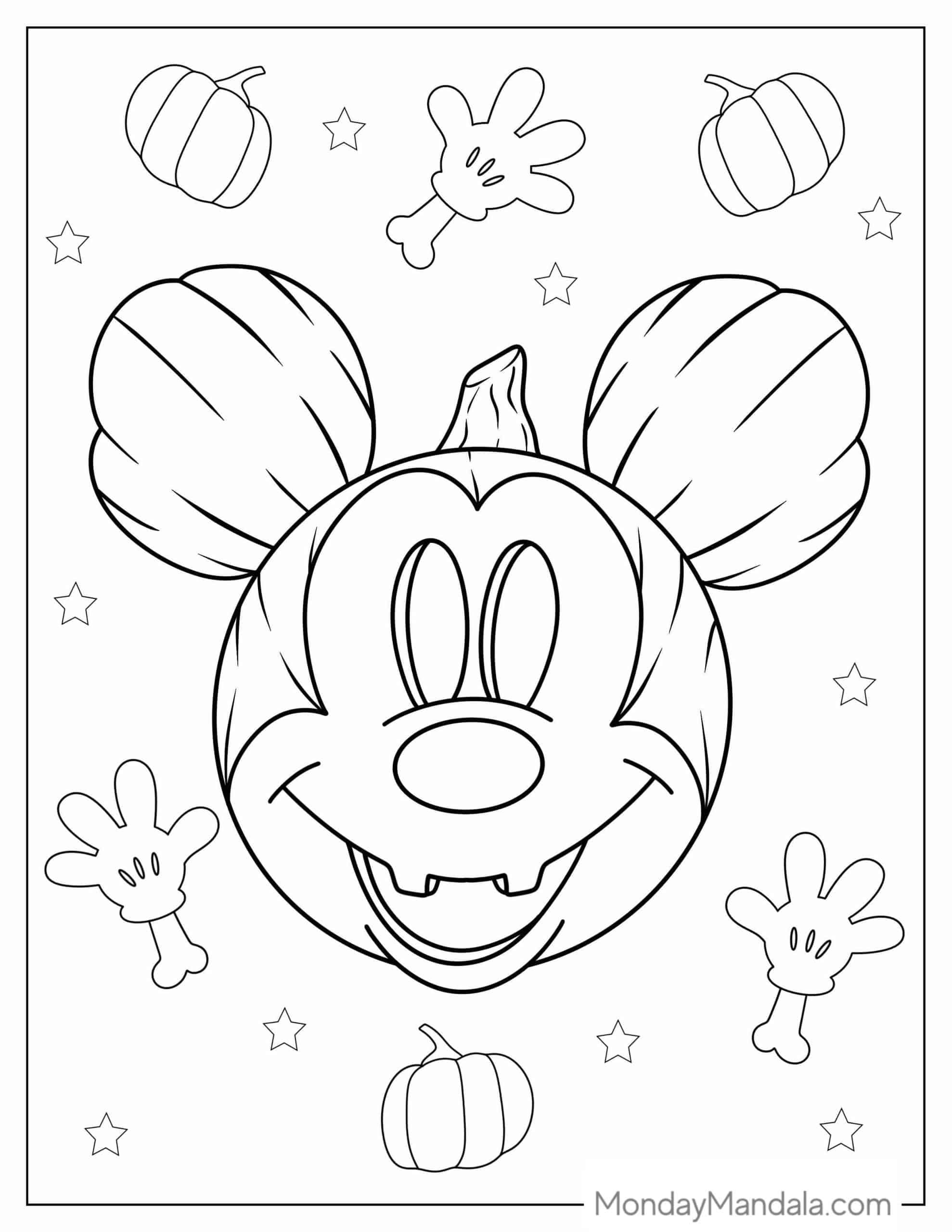 large disney halloween coloring pages large disney halloween coloring pages