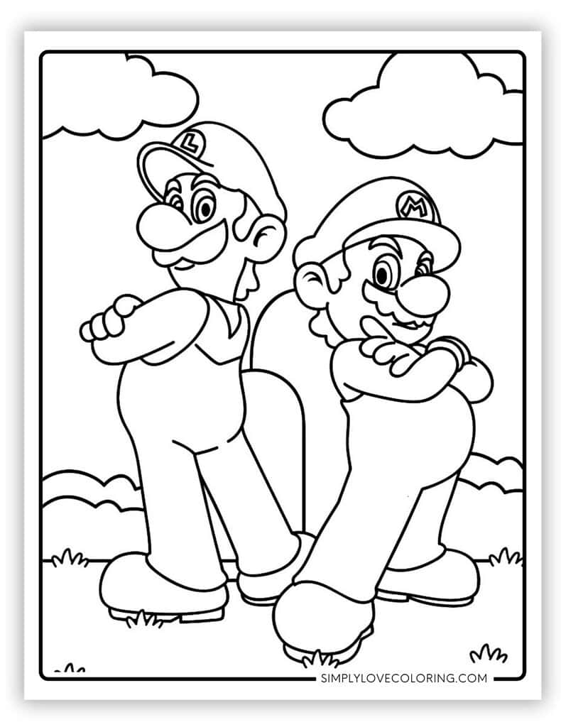 62 Mario Coloring Pages Free PDF Printables Simply Love Coloring 62 Mario Coloring Pages Free PDF Printables Simply Love Coloring