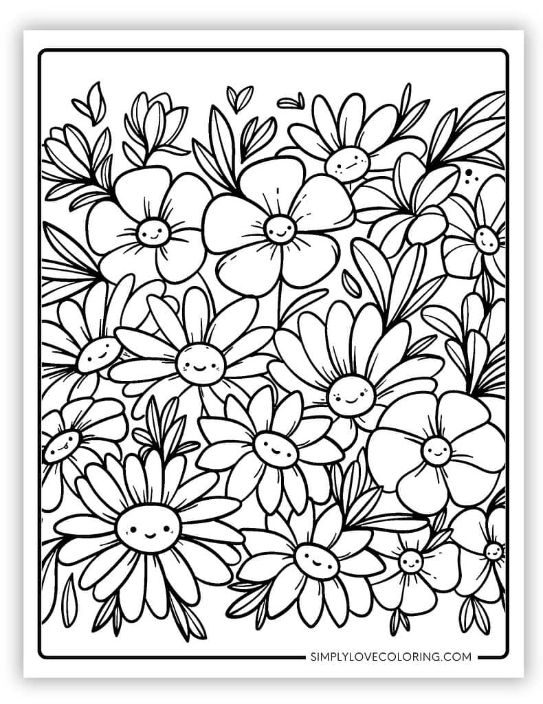 65 Beautiful Flower Coloring Pages Free PDF Printables Simply Love Coloring 65 Beautiful Flower Coloring Pages Free PDF Printables Simply Love Coloring