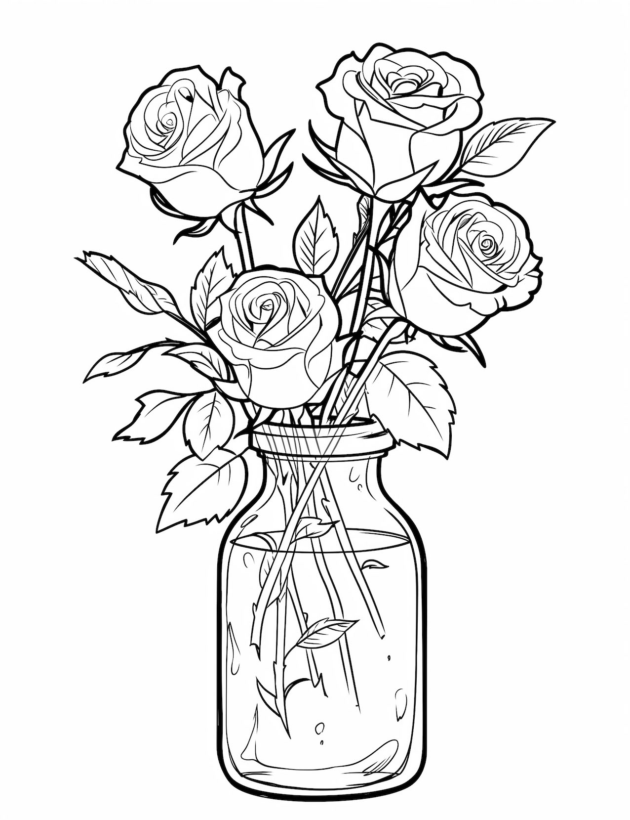 coloring sheets of roses coloring sheets of roses