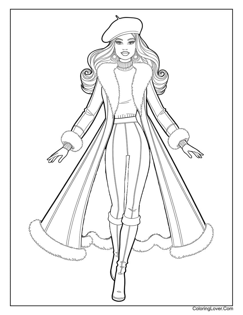 66 Barbie Coloring Pages Free Printables For Girls  66 Barbie Coloring Pages Free Printables For Girls