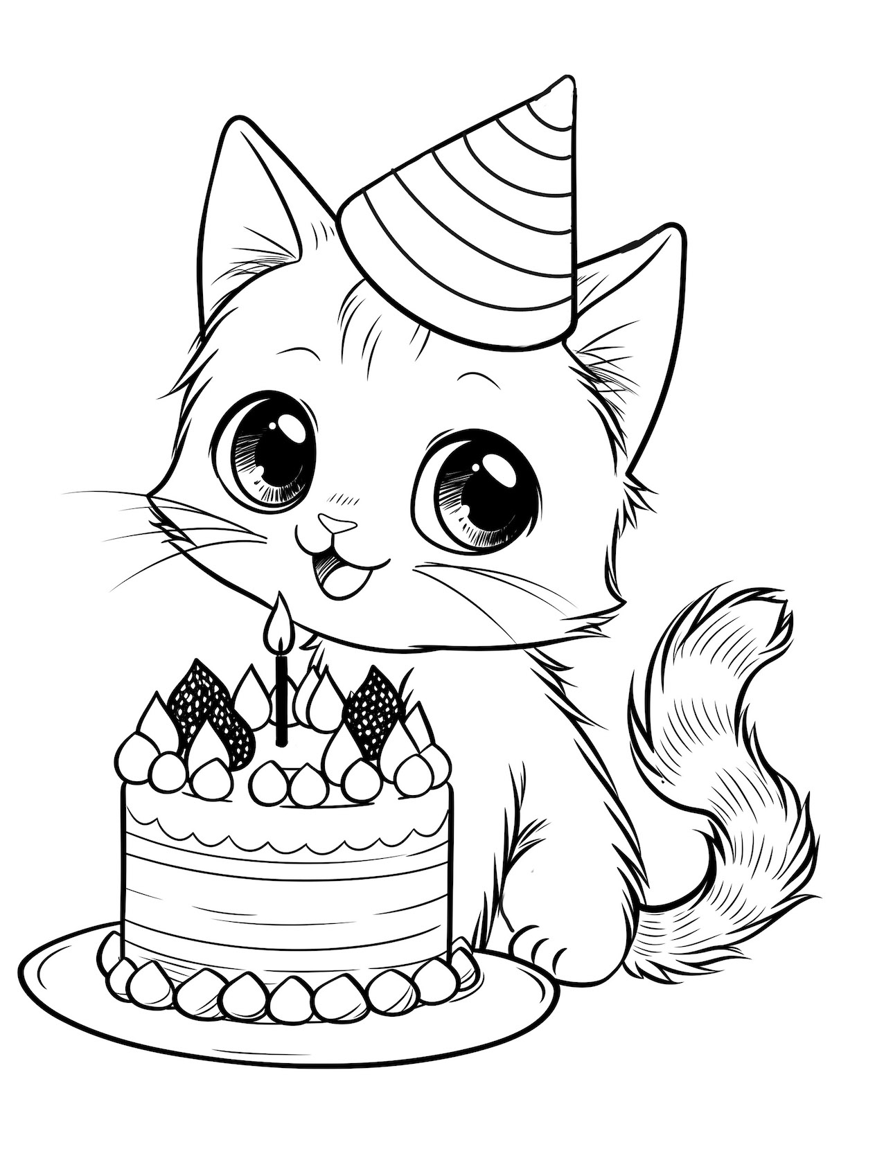 67 Super Cute Cat Coloring Pages Free Printable Our Mindful Life