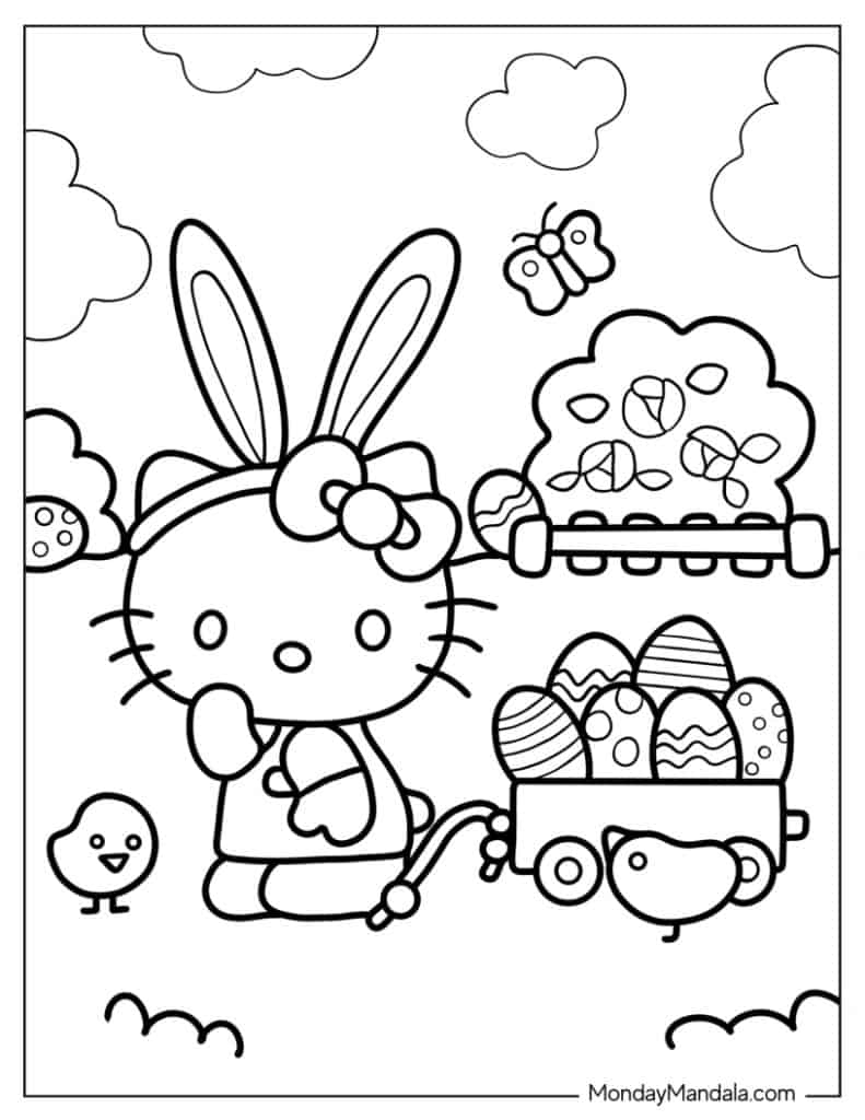 68 Hello Kitty Coloring Pages Free PDF Printables  68 Hello Kitty Coloring Pages Free PDF Printables