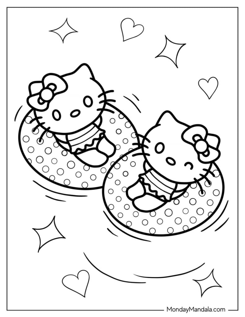 68 Hello Kitty Coloring Pages Free PDF Printables  68 Hello Kitty Coloring Pages Free PDF Printables