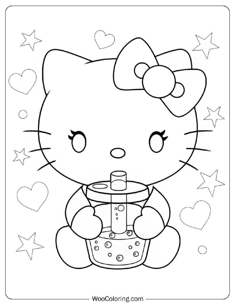 hello kitty coloring book printable hello kitty coloring book printable