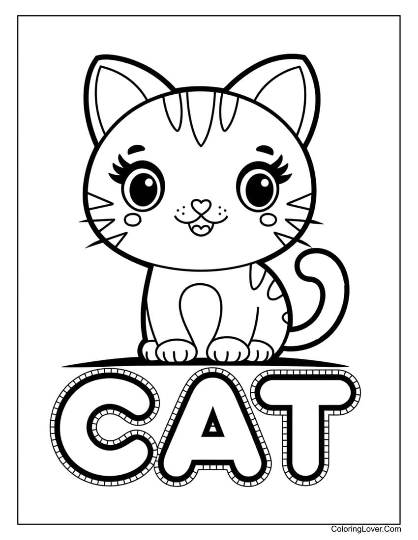 78 Preschool Coloring Pages Free Printables For Kids  78 Preschool Coloring Pages Free Printables For Kids