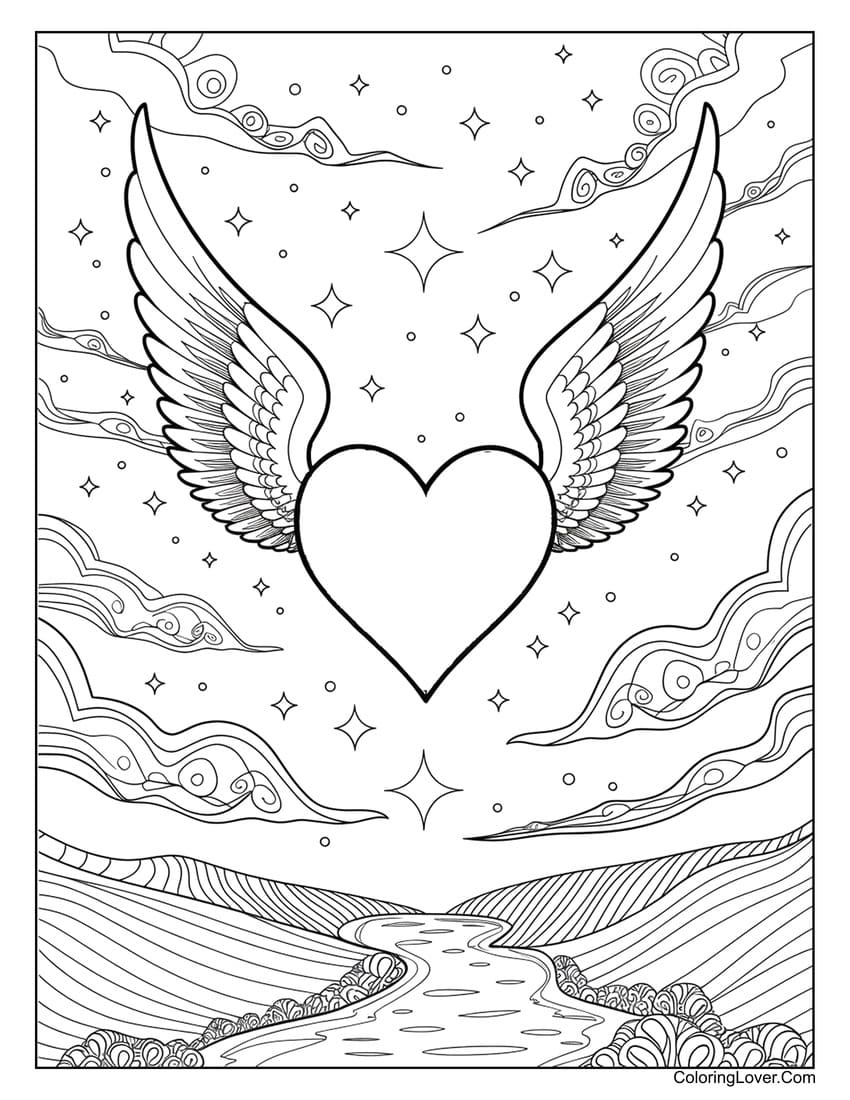 heart coloring pages for adults heart coloring pages for adults