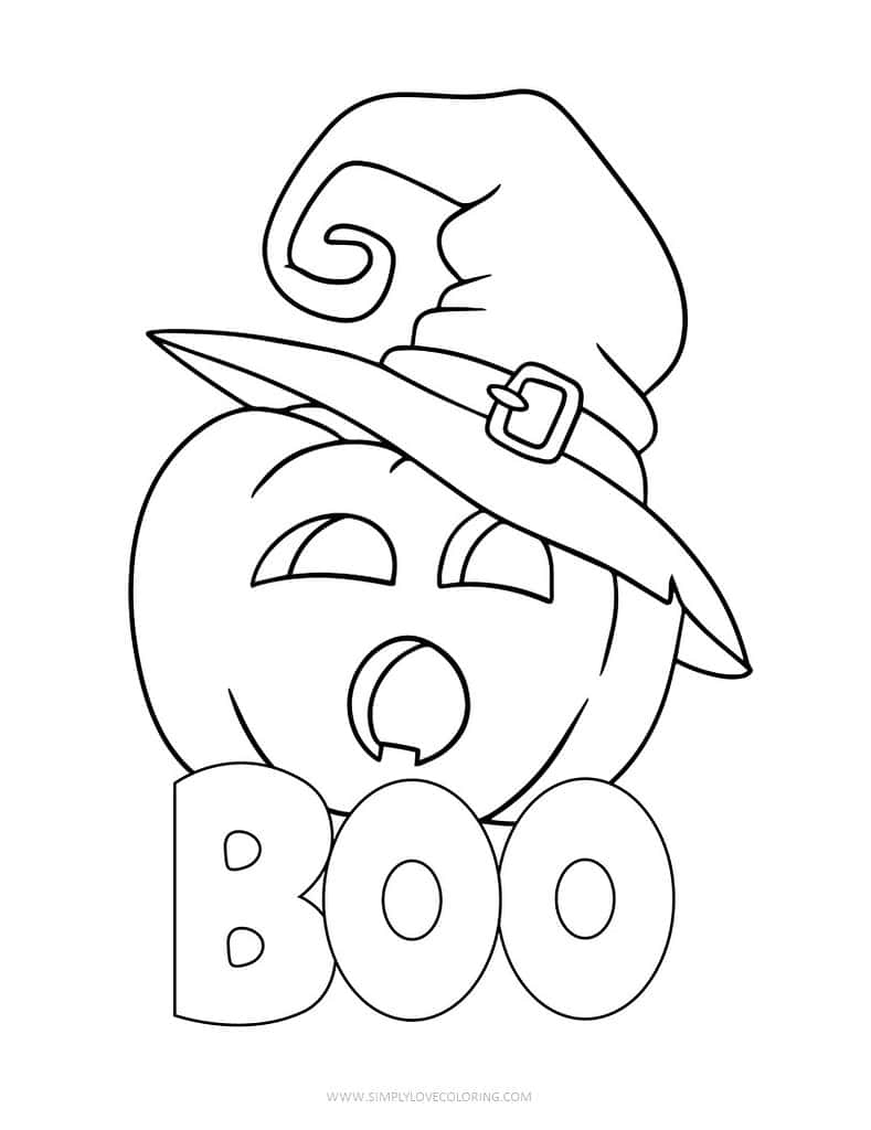 halloween coloring page printable halloween coloring page printable