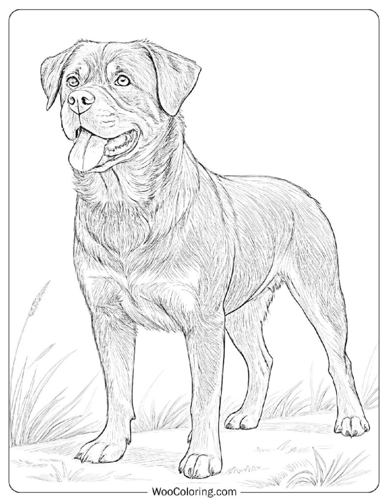 88 Dog Coloring Pages Free PDF To Print Woo Coloring
